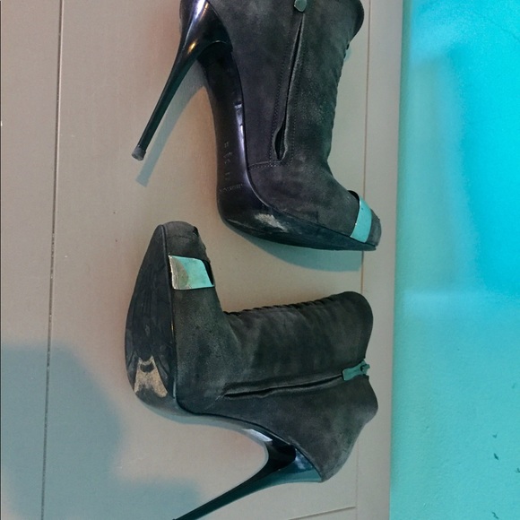 Gianmarco Lorenzi Suede Lace-up Ankle Boot - Picture 5 of 6